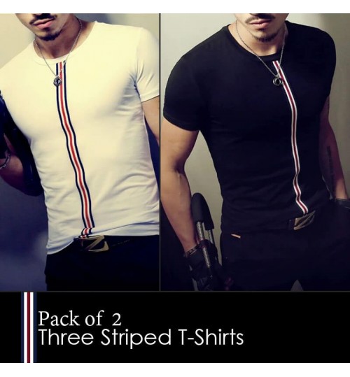 Pack of 2 Three Stripes T-Shirts